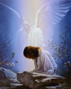Anđeo Služi Isusu